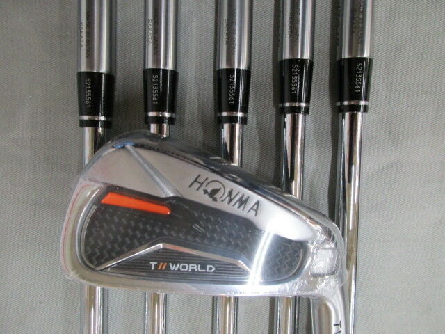 HONMA TOUR WORLD TW747P 2019 NEW 6PC NSPRO S-FLEX IRONS SET GOLF CLUBS 189 BERES