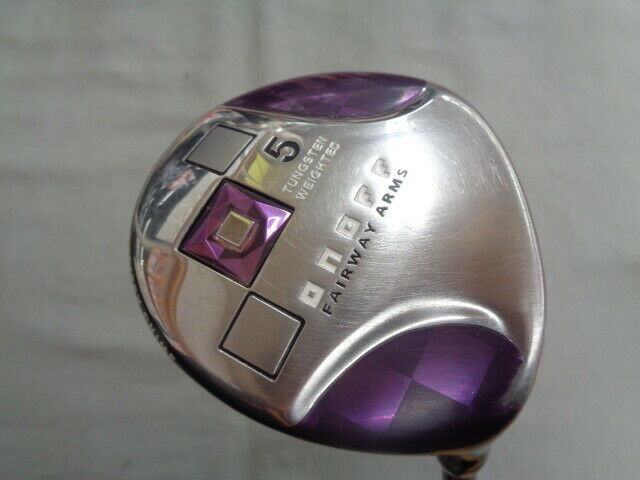 GOLF CLUBS FAIRWAY WOOD DAIWA GLOBERIDE ONOFF ARMS LADIES 2014 5W L-FLEX