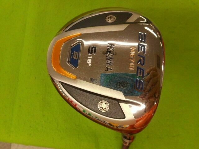 GOLF CLUBS FAIRWAY WOOD HONMA BERES MG710 2-STAR #5 5W LOFT-18 R-FLEX BERES