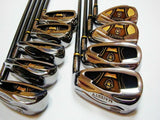 9PC MARUMAN MAJESTY PRESTIGIO SUPER 7 R-FLEX HYBRID IRONS SET GOLF CLUBS 777