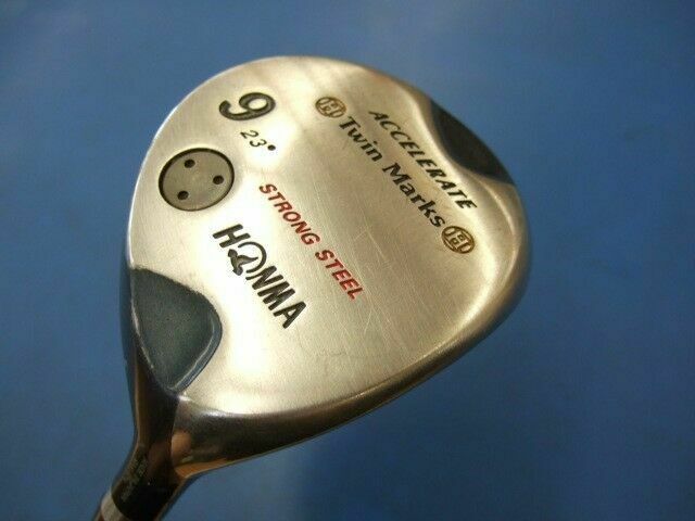 GOLF FAIRWAY WOOD HONMA TWIN MARKS ACCELERATE LADIES WOMENS #9 9W LOFT-23 L-FLEX