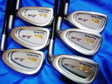 K18 GOLD HONMA TWIN MARKS TF-201 6PC R-FLEX IRONS SET GOLF CLUBS BERES