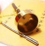 Japanese Buddhist altar equipment Singing bowl Orin bell Telescopic with phone