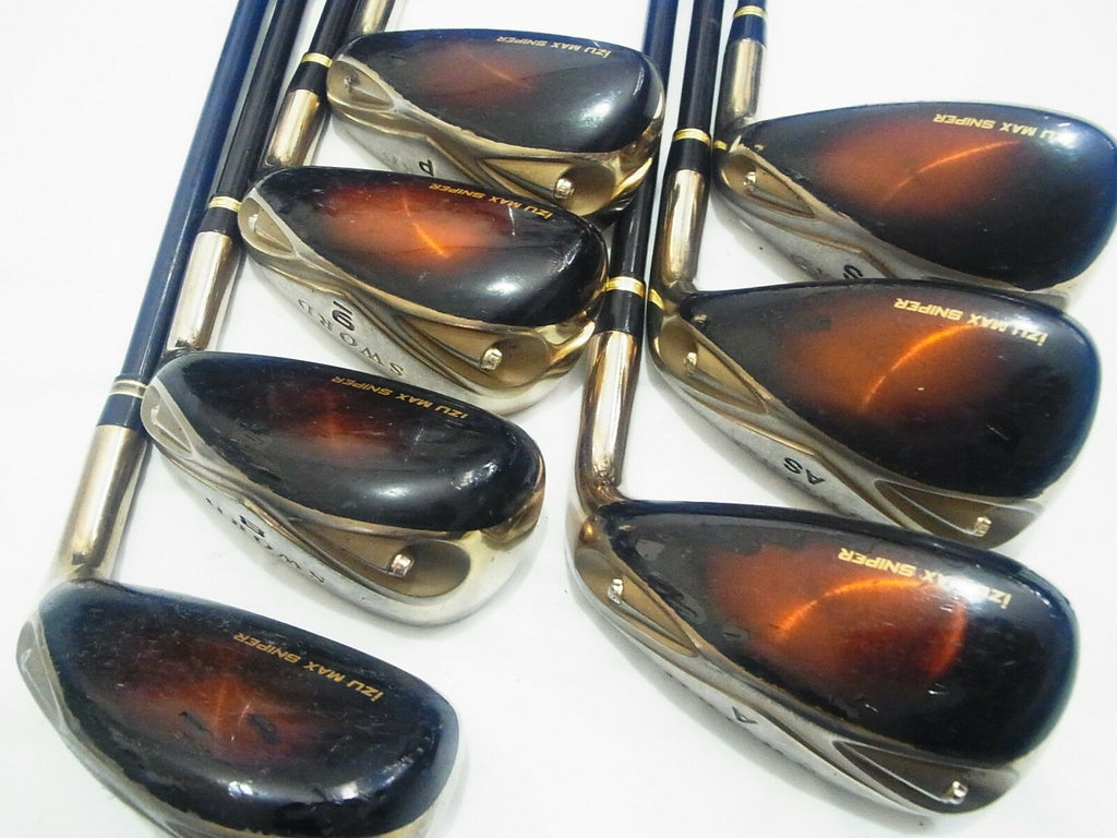 FOR SENIOR HYBRID IRONS SET KATANA SWORD IZU MAX SNIPER 7PC R-FLEX GOLF CLUBS