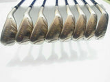 KATANA SL EIGHT FOR SENIOR GOLF IRON SET COPPER GOLD HYBRID 8PC R-FLEX