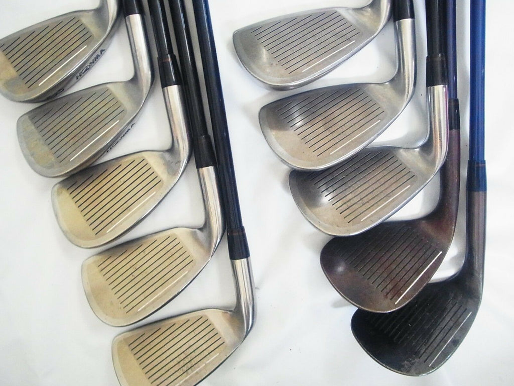 HONMA GOLF CLUBS TWIN MARKS TF-201 10PC R-FLEX IRONS SET