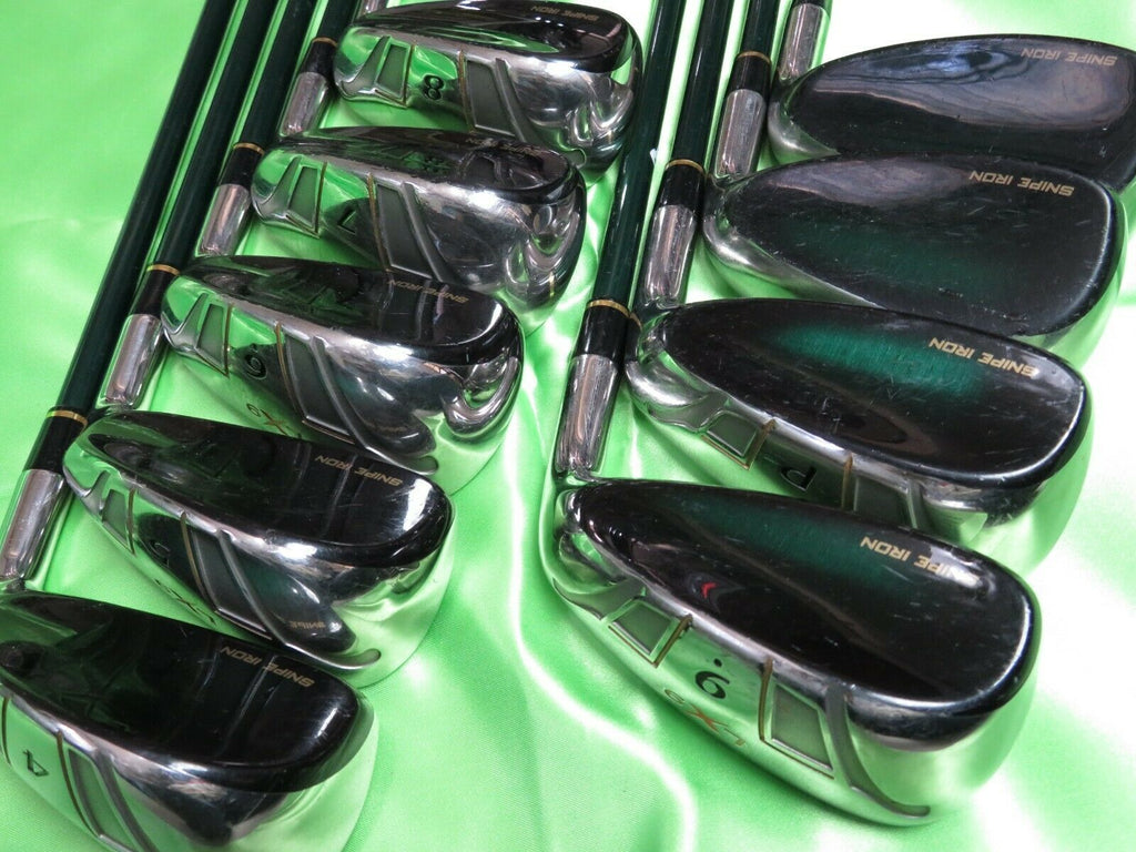 GOLF CLUBS For Senior HYBRID IRONS SET KATANA SWORD LX9 9pc R-Flex