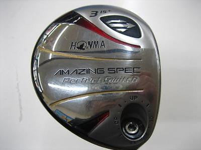 HONMA AMAZING SPEC Perfect Switch 3W Loft-15 SR-flex Fairway wood Golf Clubs