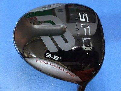 RC ROYAL COLLECTION SFD BLACK Loft-9.5 S-Flex Driver 1W Golf Clubs