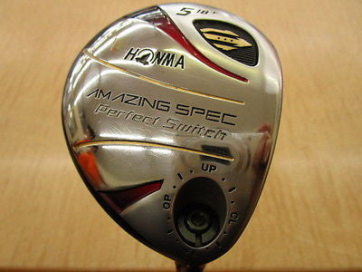 HONMA AMAZING SPEC Perfect Switch 3star #5 5W Loft-18 R-flex Fairway wood Golf