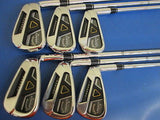 2013 CALLAWAY Legacy Black 6pc S-flex IRONS SET Golf Clubs