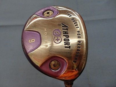 HONMA ATHPORT e+ Ladies Womens #9 9W Loft-24 L-flex Fairway wood