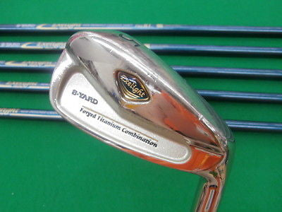 SEIKO S-YARD Exelight 2008 6pc R-flex IRONS SET Golf Clubs