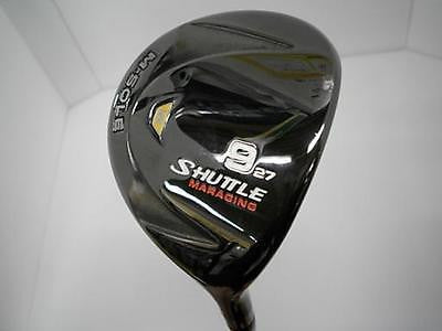 MARUMAN Shuttle M-sole Ladies Womens #9 9W Loft-27 L-flex Fairway wood Golf Club