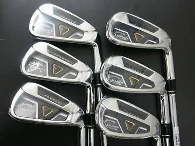 NEW 2013 CALLAWAY Legacy Black 6pc Dynamic Gold S-flex IRONS SET Golf Clubs