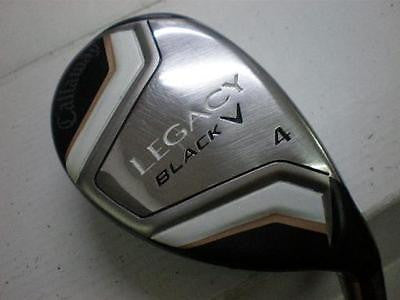 Callaway LEGACY BLACK U4 Steel S-flex UT Utility Hybrid Golf Clubs