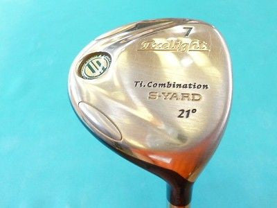 SEIKO S-YARD Exelight  #7 7W Loft-21 R-flex Fairway wood Golf Clubs