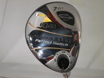 HONMA AMAZING SPEC Perfect Switch 7W Loft-21 SR-flex Fairway wood Golf Clubs