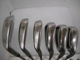 BRIDGESTONE Tour Stage V-iQ 6pc Steel R-Flex IRONS SET Golf Clubs