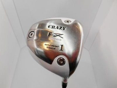 Rare White Model CRAZY FX BM-435 white SX-FLEX DRIVER 1W Golf Clubs