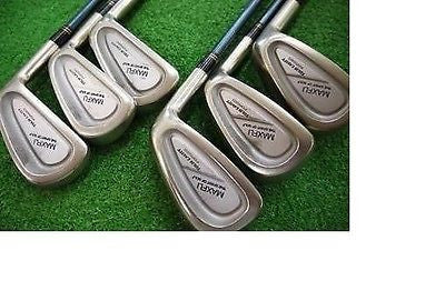 DUNLOP Maxfli Tour Cavity Forged 6pc R-flex CAVITY BACK IRONS SET Golf Clubs