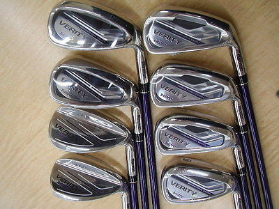 NEW MARUMAN VERITY VGR 8pc R-flex IRONS SET Golf Clubs