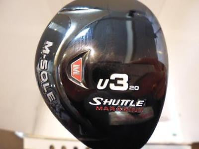 MARUMAN Shuttle M-sole U3 Loft-20 SR-flex UT Utility Hybrid Golf Clubs