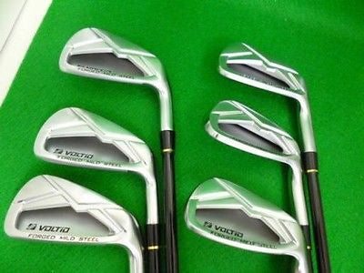 KATANA GOLF VOLTiO Forged 2013 6pc R-flex IRONS SET Golf Clubs MINT