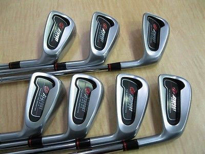 HONMA ATHPORT 2009 7pc S-flex IRONS SET Golf Clubs Excellent