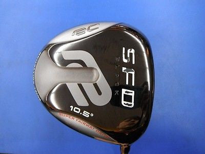 RC ROYAL COLLECTION SFD BLACK Loft-10.5 R-Flex Driver 1W Golf Clubs Excellent