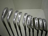 HONMA Twin Marks TM-202 10pc R-flex CAVITY BACK IRONS SET Golf Clubs Excellent