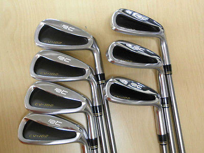 RC ROYAL COLLECTION CV-102 7pc S-flex IRONS SET Golf Clubs Excellent