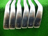 MIURA PASSING POINT PP-9002 Forged 6pc S-Flex IRONS SET Golf Clubs Excellent