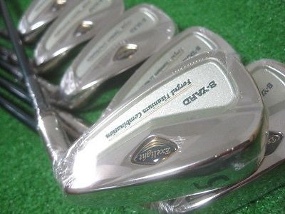 SEIKO S-YARD Exelight 6pc R-flex IRONS SET Golf Clubs NEW