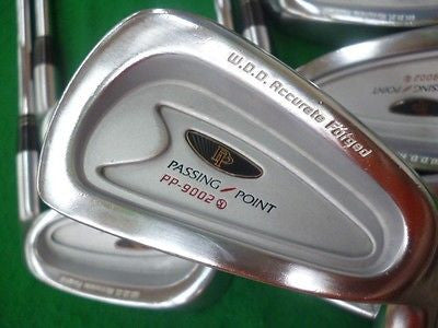 MIURA PASSING POINT PP-9002 Forged 6pc R-Flex IRONS SET Golf Clubs
