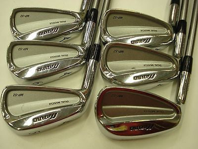 MIZUNO MP-52 6pc Lefty Left-handed S-flex IRONS SET Golf Clubs Excellent